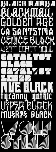 Hydro74 Fonts